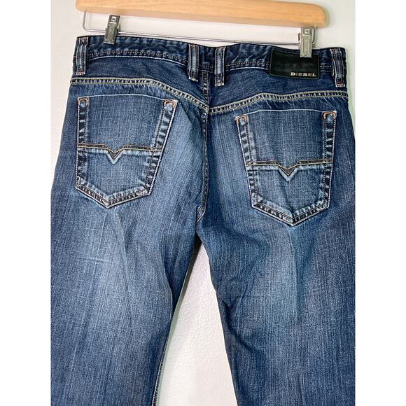 Diesel Viker Regular Straight Jeans Men's Size W32 L32 Button Fly 0088Z - Picture 6 of 16